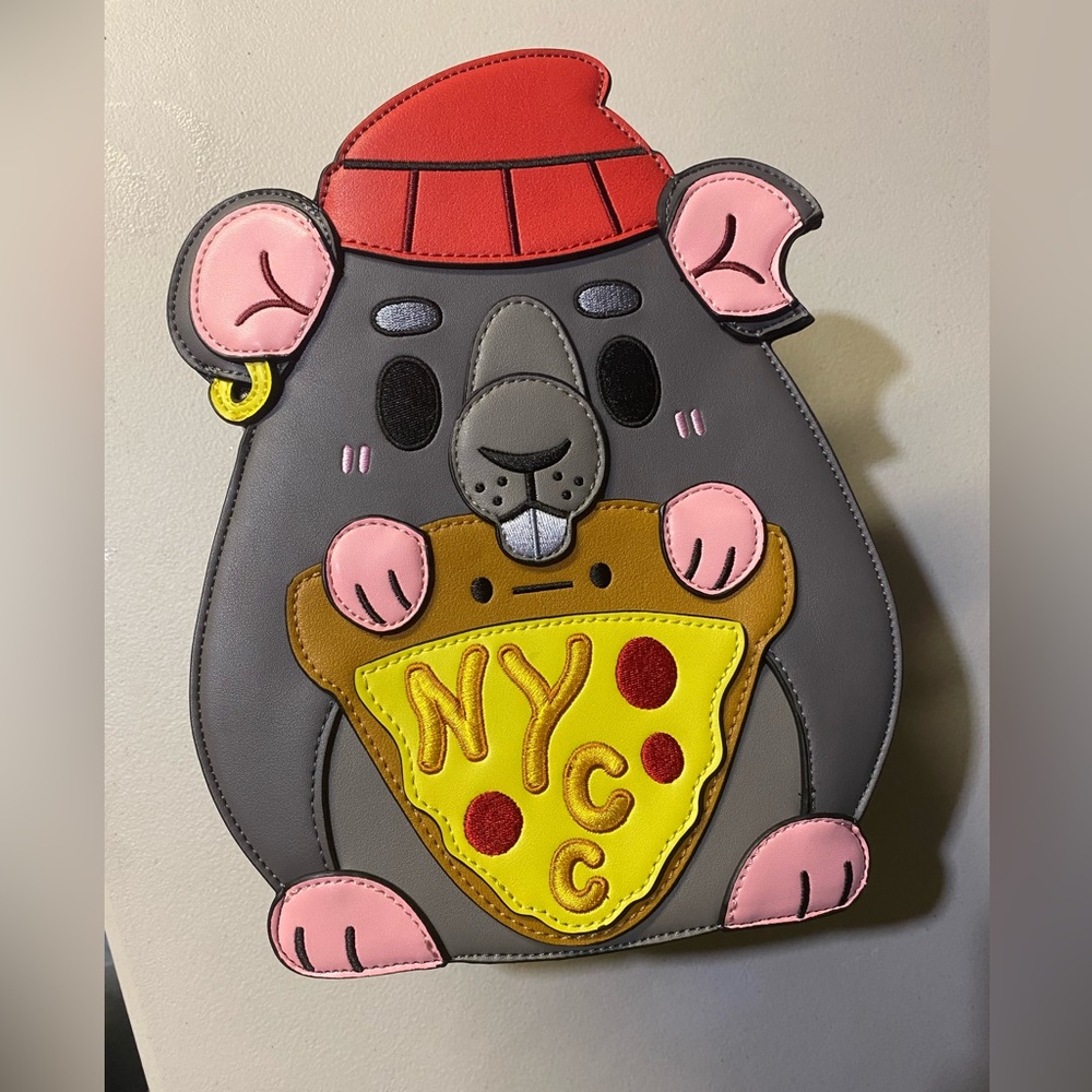 Limited Edition NY Comic Con Pizza Rat Backpack